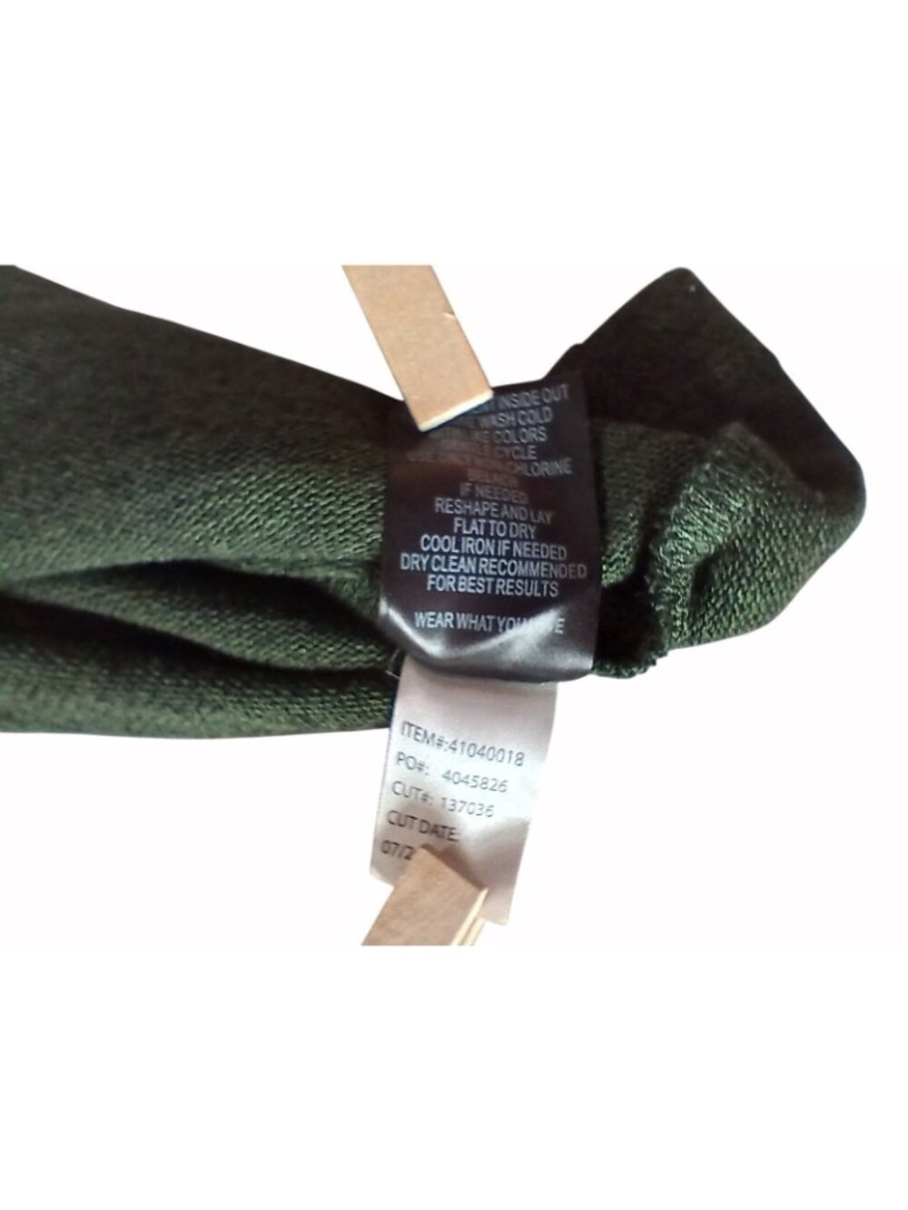 Torrid Super Soft Plush Hacci Knit Faux Wrap Dress Size 3X 3 Green Knee Length - Picture 14 of 16